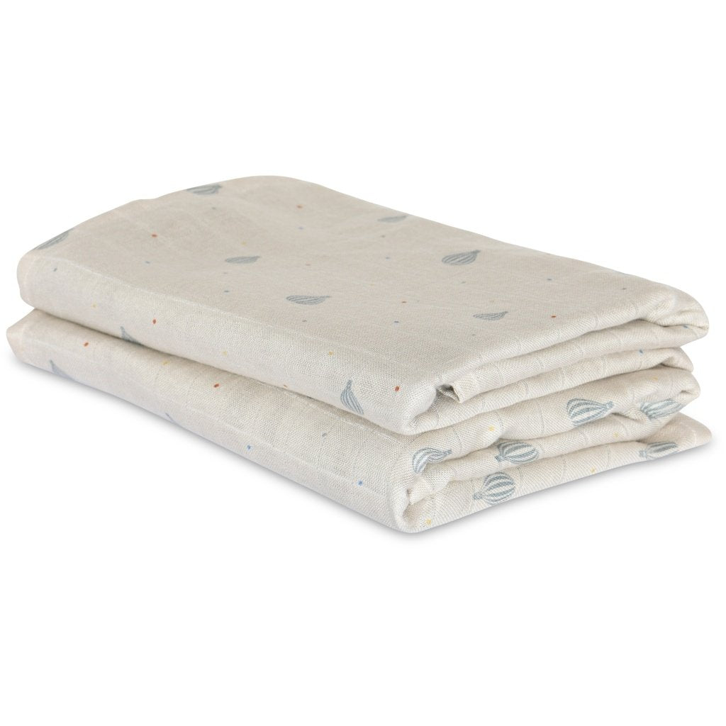 Bera mousseline doek 2pack - Air balloon