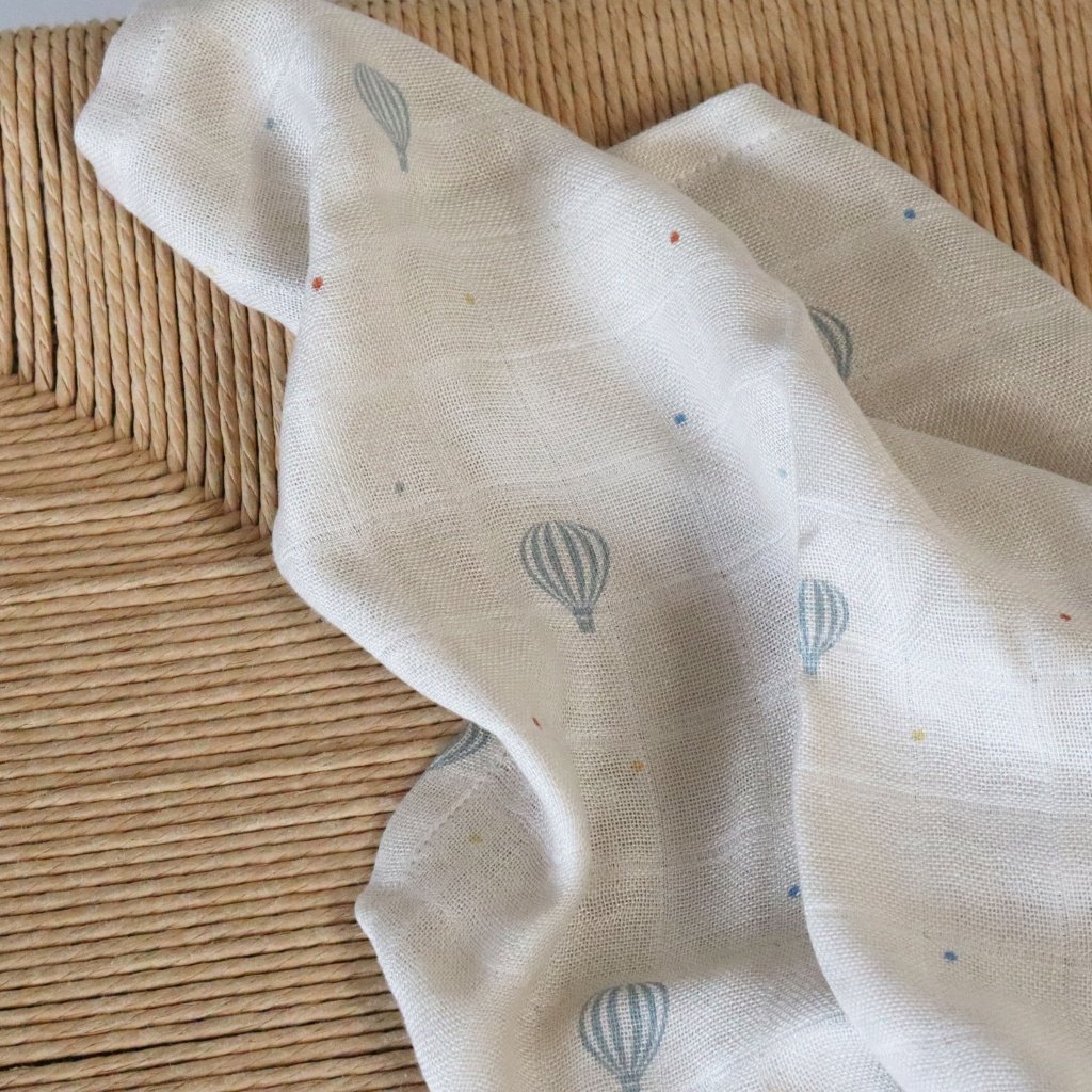 Bera mousseline doek 2pack - Air balloon
