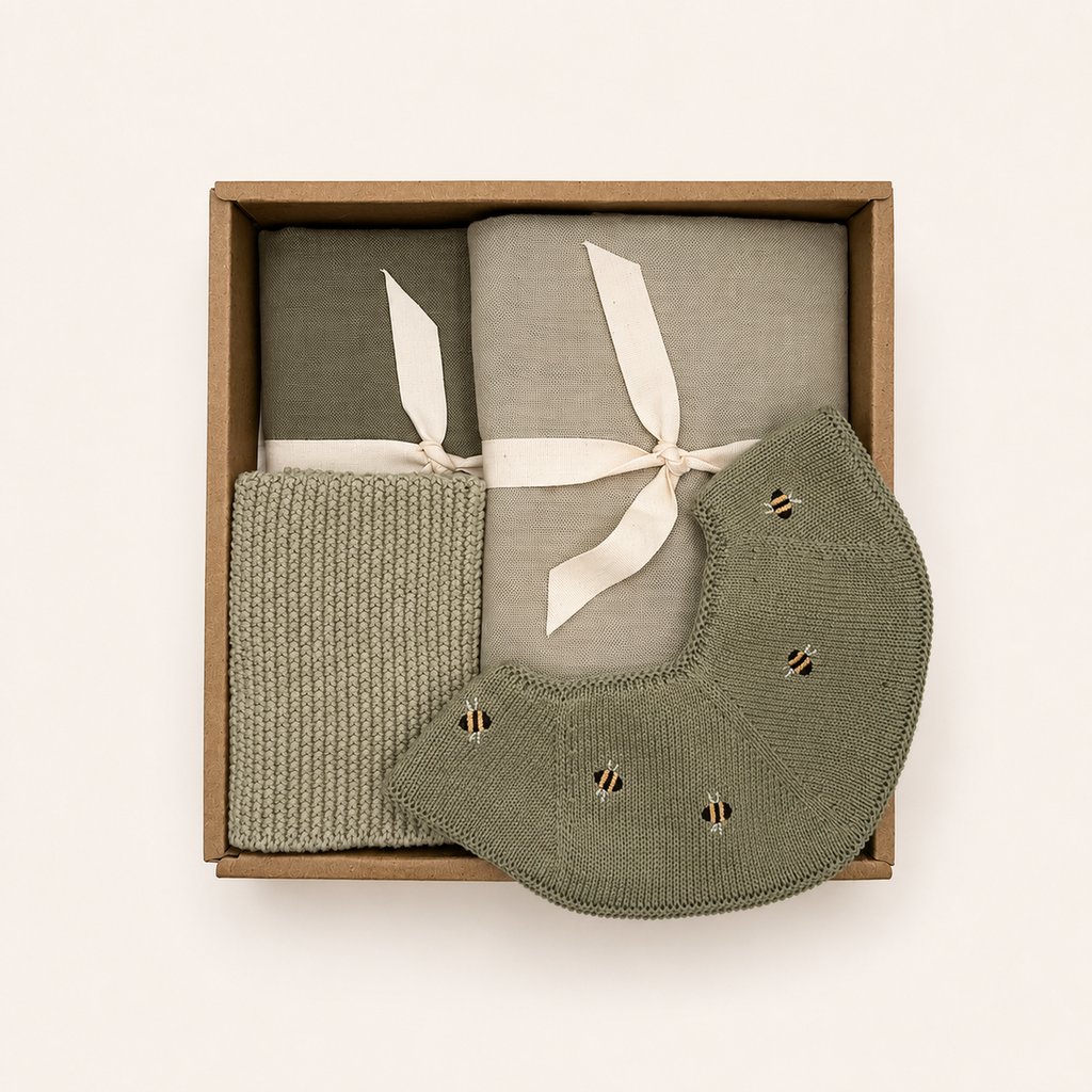 Baby geschenkdoos - Olive
