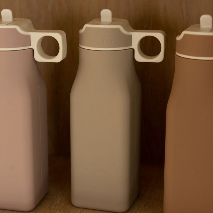 Lindi siliconen drinkfles - Cobblestone 450 ml