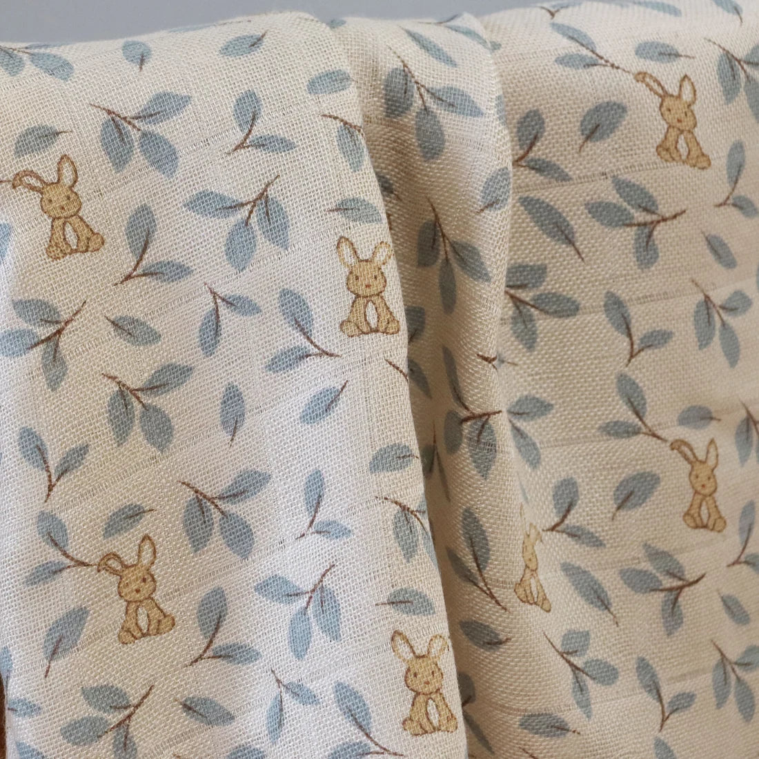 Bera mousseline doek 2pack - bunny leaf