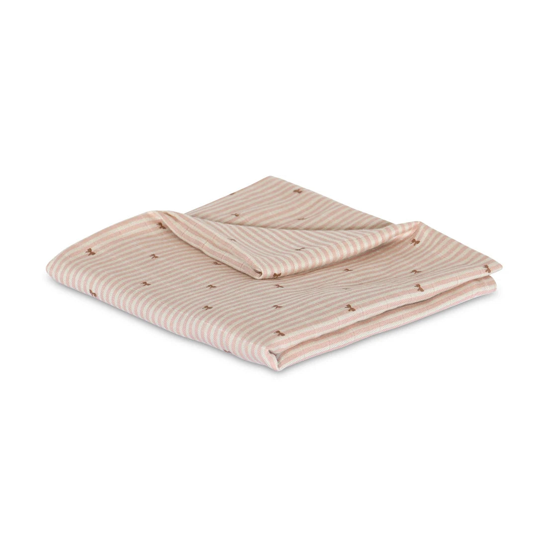 Bamboe mousseline inbaker- Stripe bow